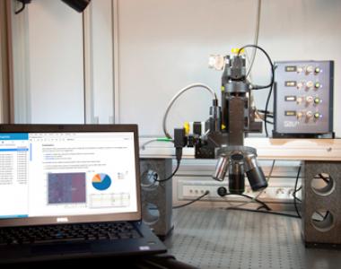 Laser bench piloted by EsDynamic software - injection laser faults