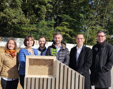 Pose de la 1ère pierre Limoges